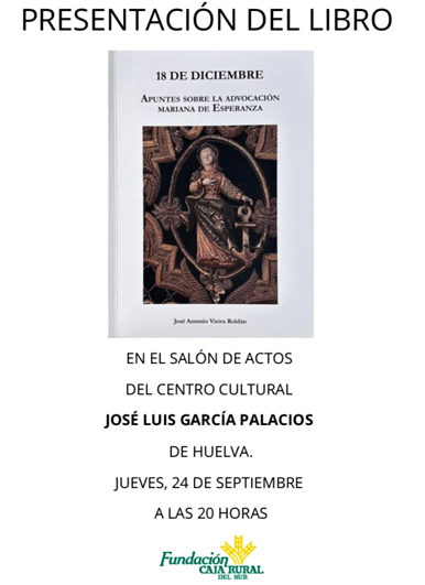 Cartel de presentación del libro 18 de Diciembre